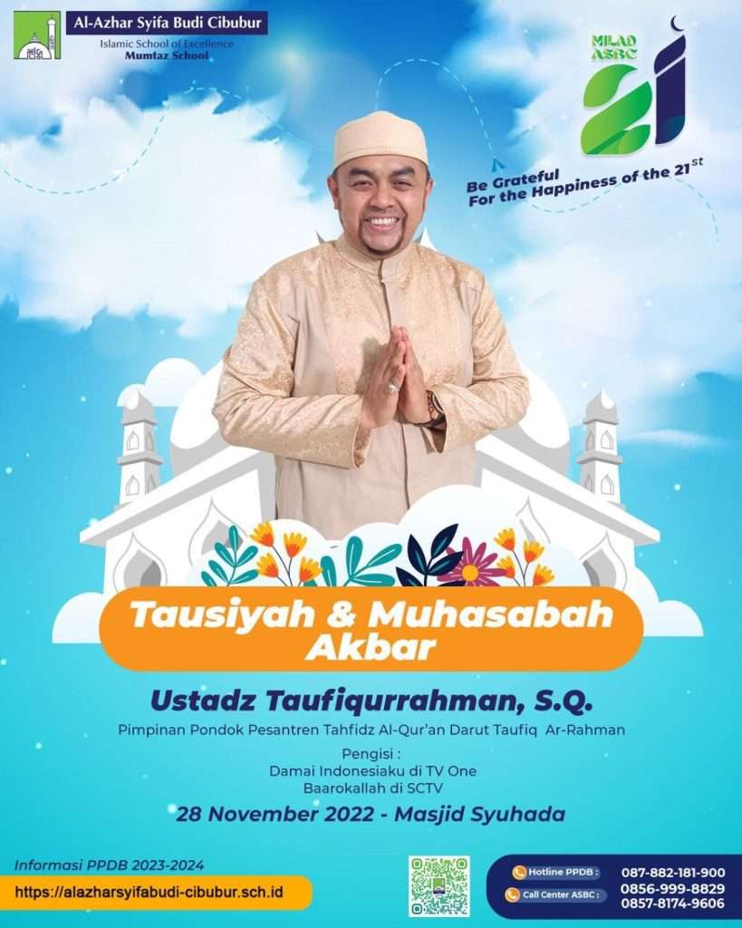 Tausiyah dan Muahsabah Akbar Al-Azhar Syifa Budi Cibubur
