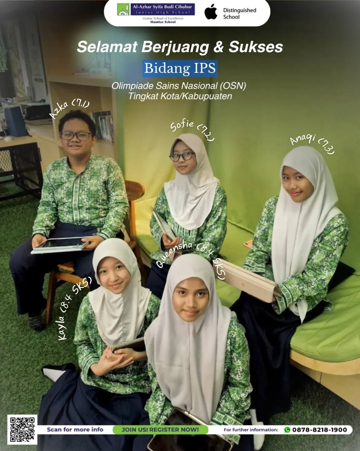 Selamat Berjuang & Sukses, Pejuang OSN Al-Azhar Syifa Budi Cibubur! 🌟✨_Mari bersama-sama kita (2)